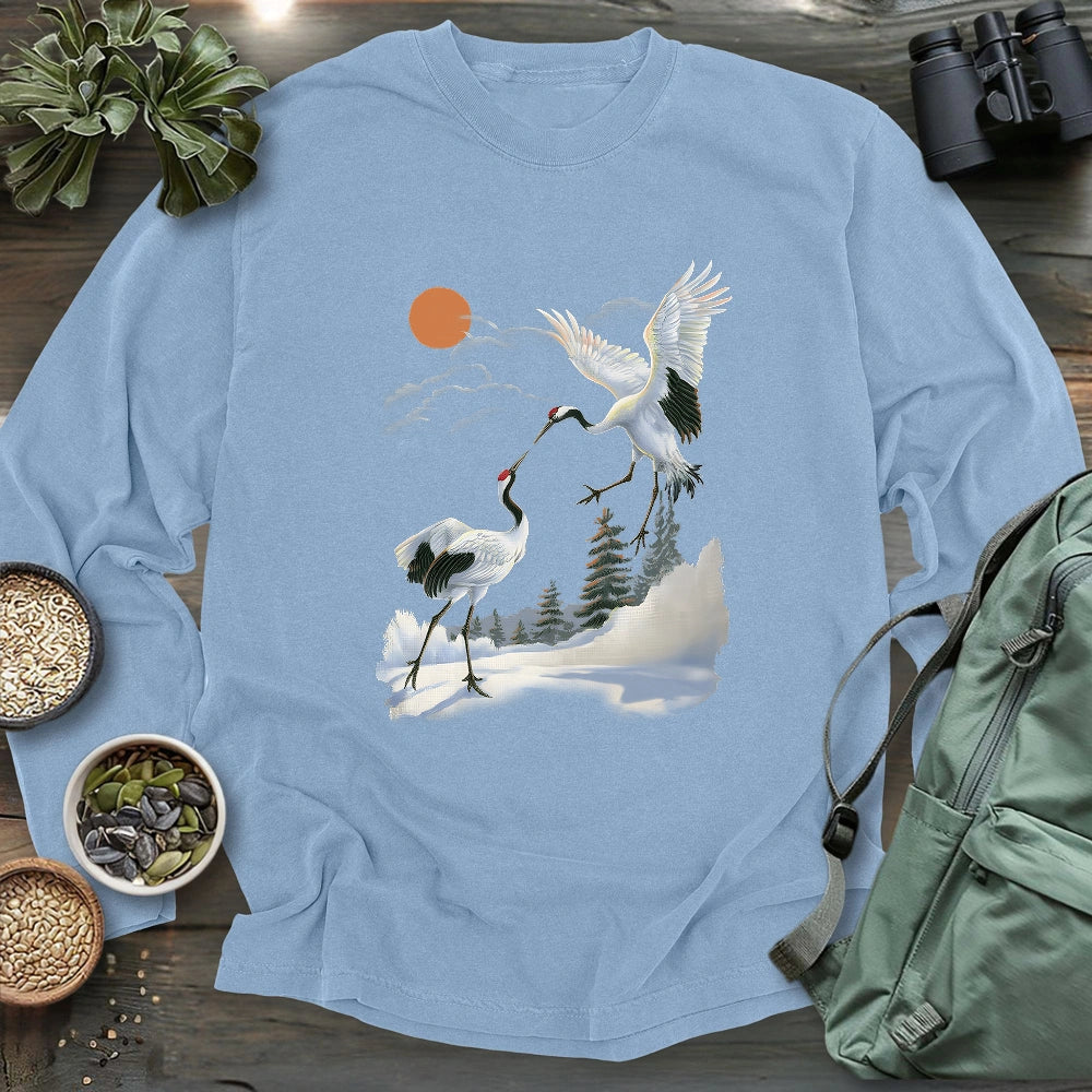 Dance of the Cranes Long Sleeve T-shirt