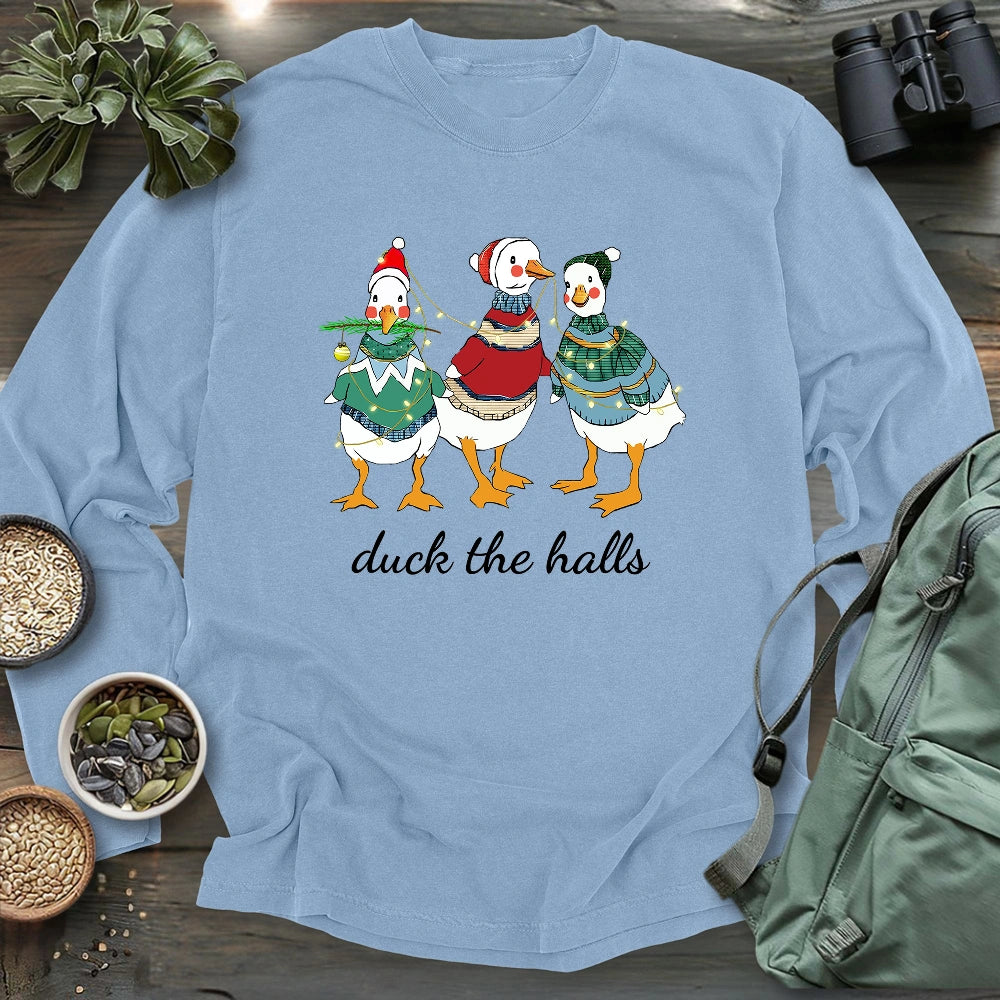 Duck the Halls Long Sleeve T-shirt