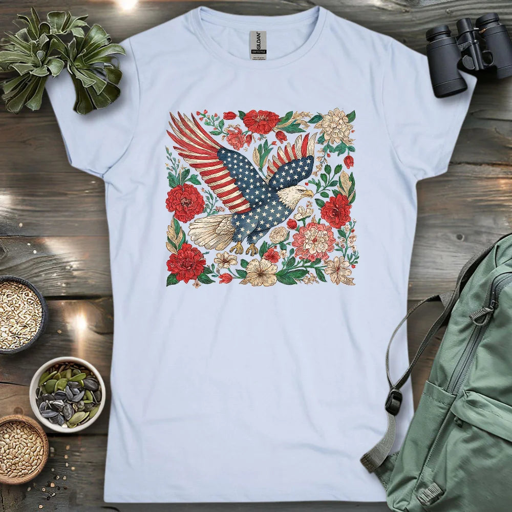 Eagle Of 4th Of July Women's T-shirt