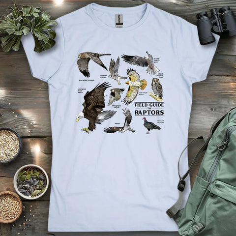 Field Guide To Raptors Women's T-shirt