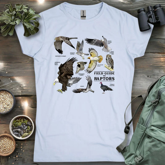 Field Guide To Raptors Women's T-shirt