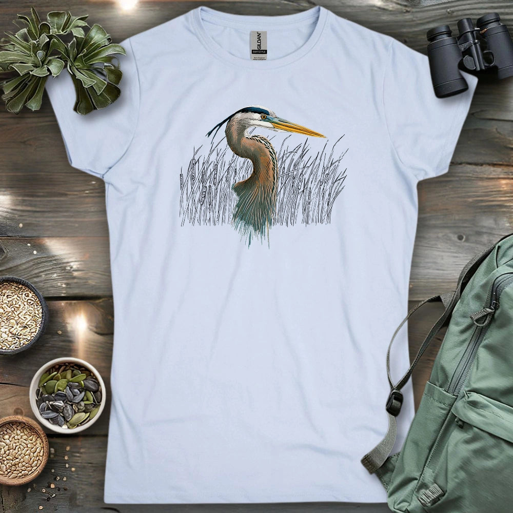 Great Blue Heron Women's T-shirt
