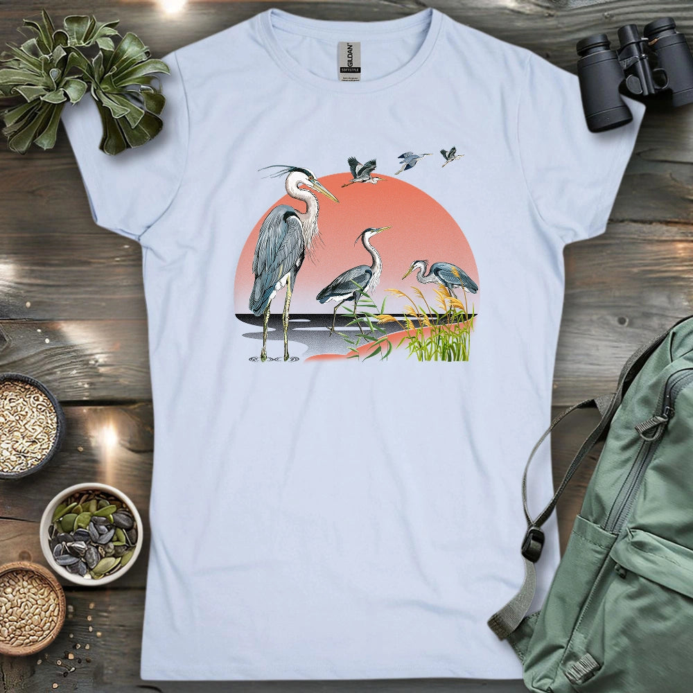 Heron Migration Women's T-shirt