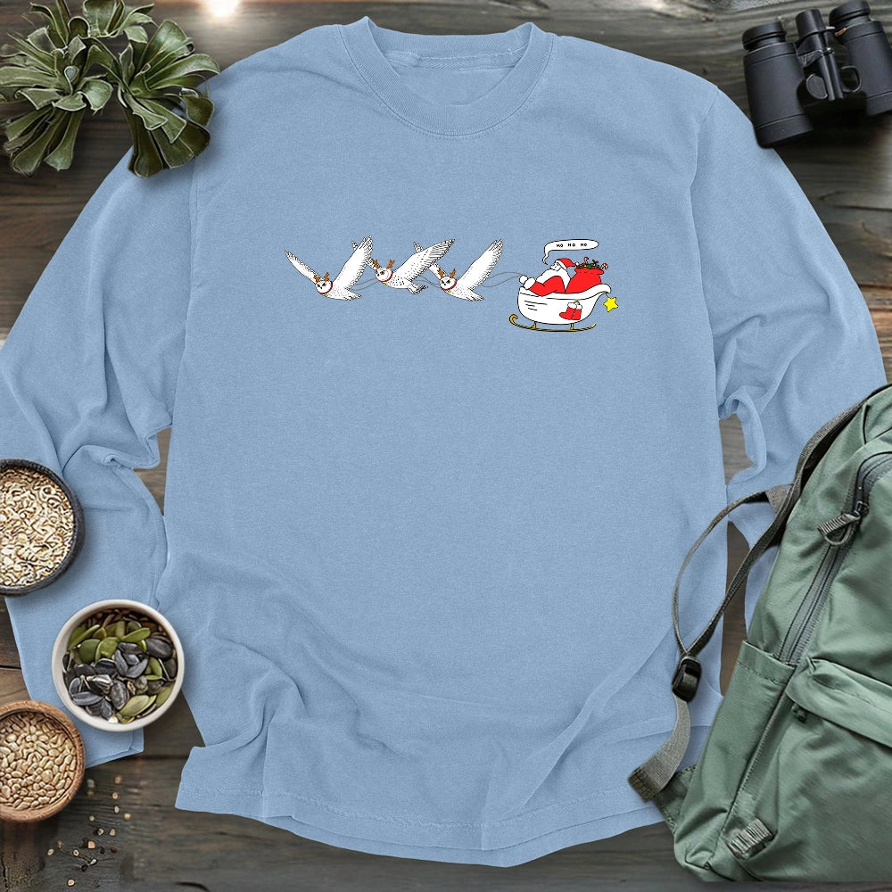 Ho-Ho-Hoo Delivery Long Sleeve T-shirt