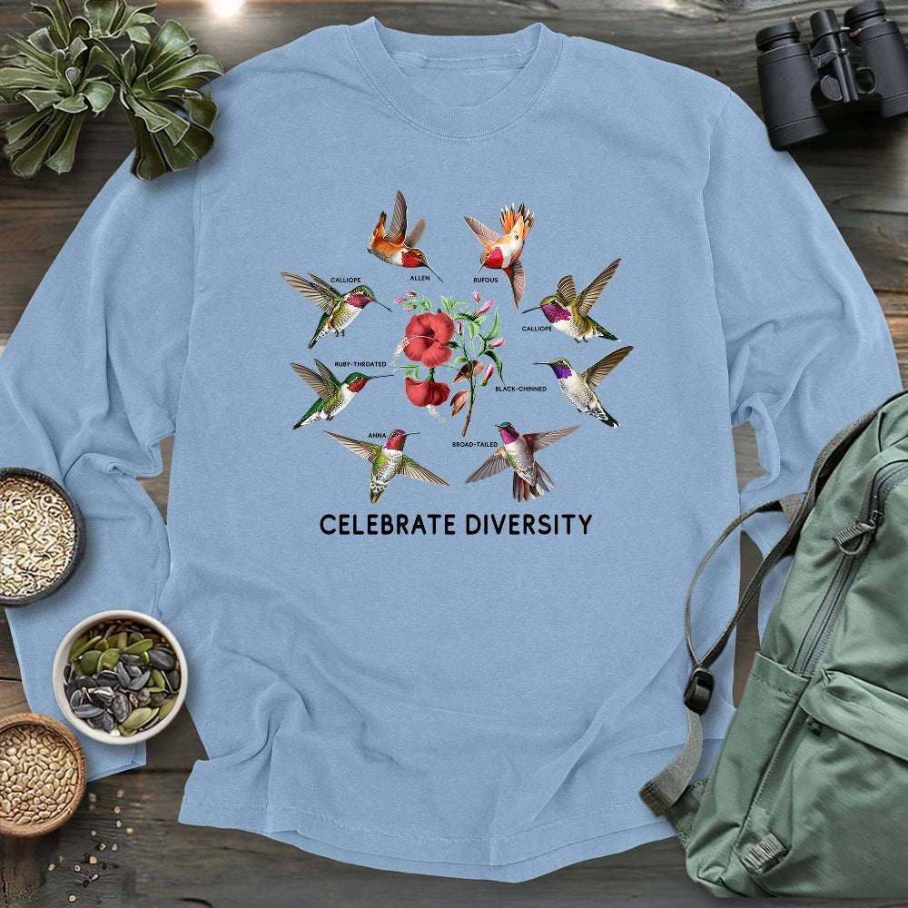 Hummingbird Diversity Long Sleeve T-shirt
