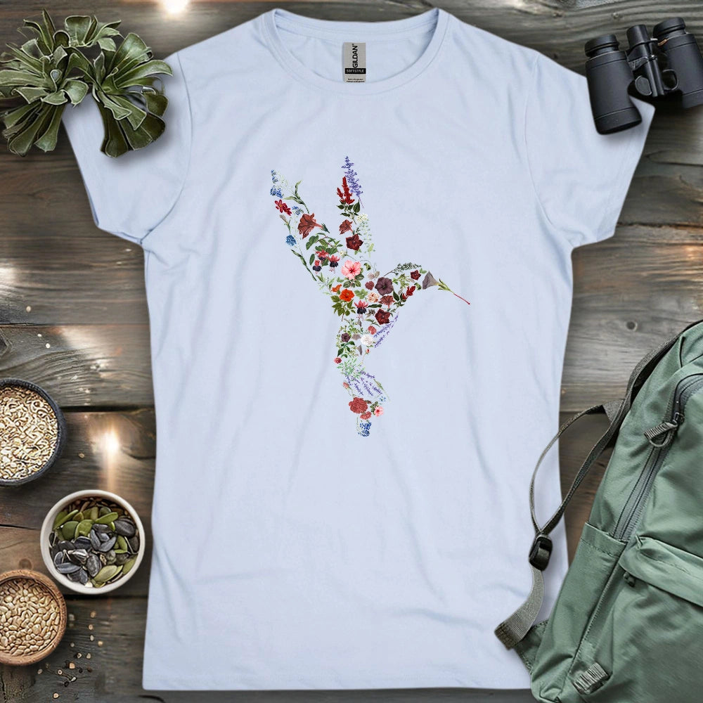 Hummingbird Made By Flowers Women's T-shirt