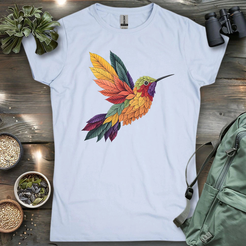 Hummingbird Made By Leaves Women's T-shirt