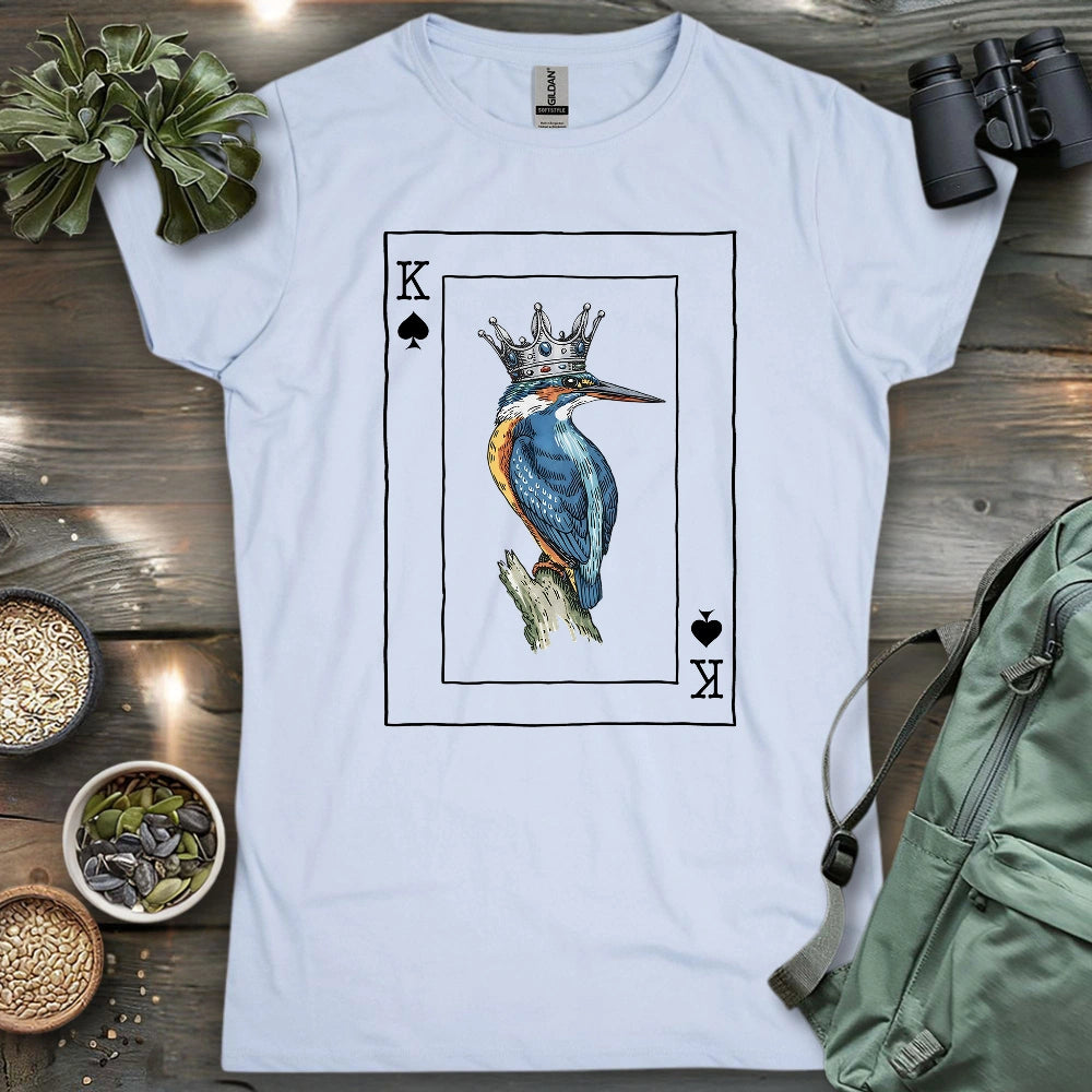 Kingfisher of Spades Women's T-shirt