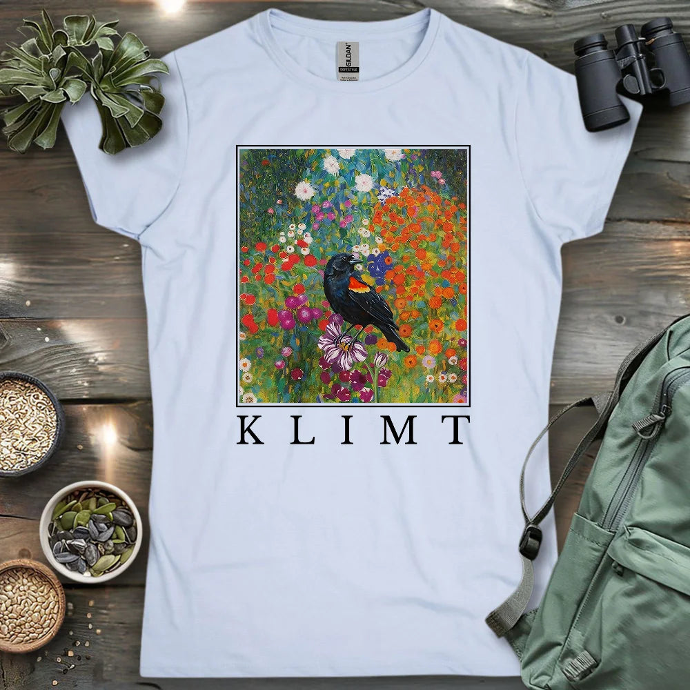 Klimt Blackbird Women's T-shirt