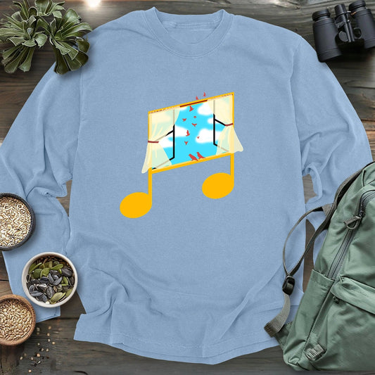 Listening To Songbirds Long Sleeve T-shirt