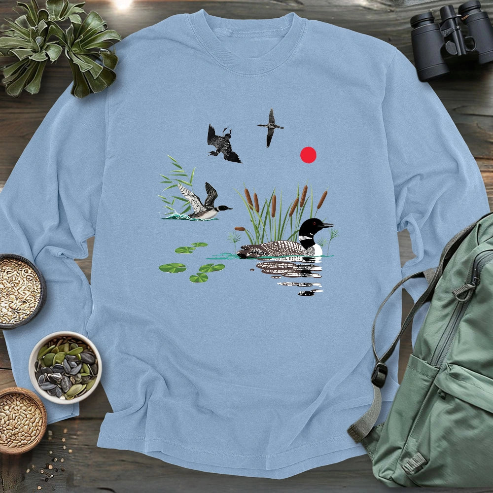 Loon Landing Long Sleeve T-shirt