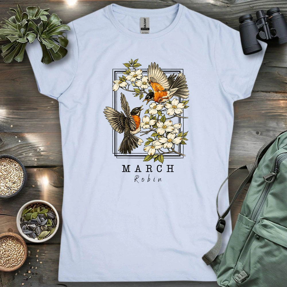 March Robin Women's T-shirt