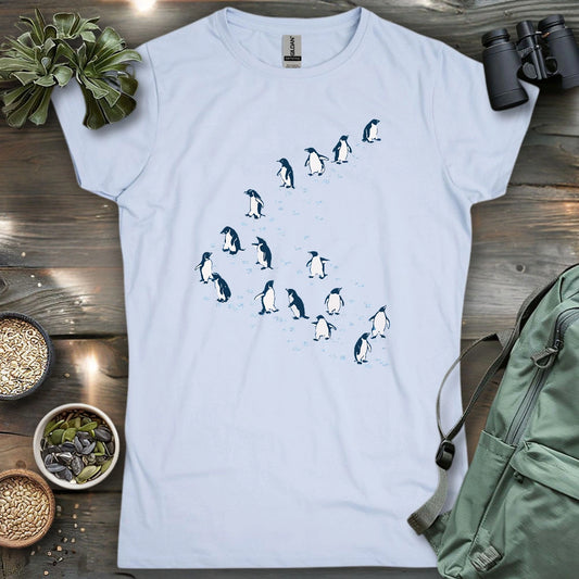 March of the Penguins Women's T-shirt