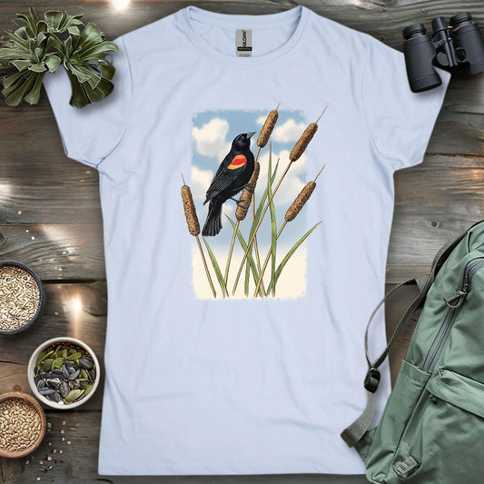 Morning On Cattail Field Women's T-shirt
