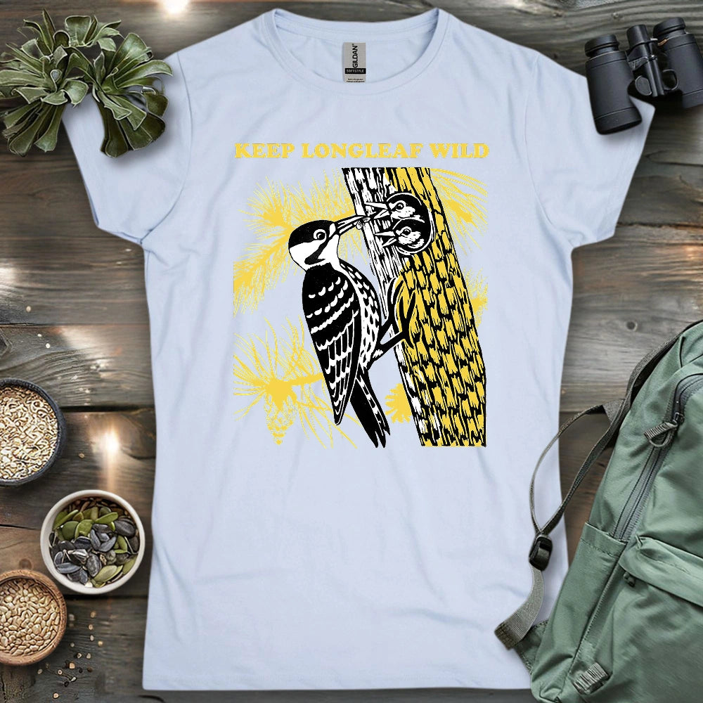 Protect Red-cocked Woodpecker Women's T-shirt