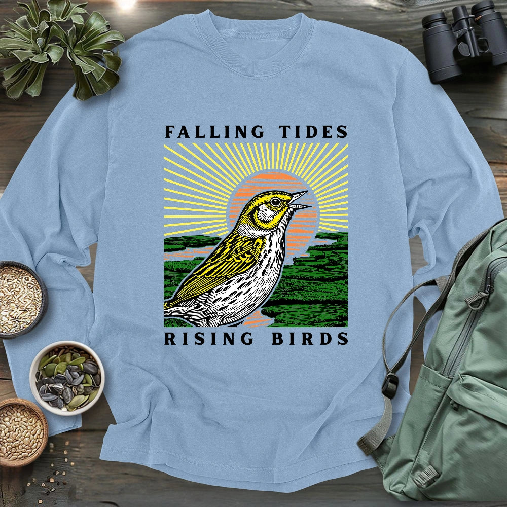 Protect Saltmarsh Sparrow  Long Sleeve T-shirt