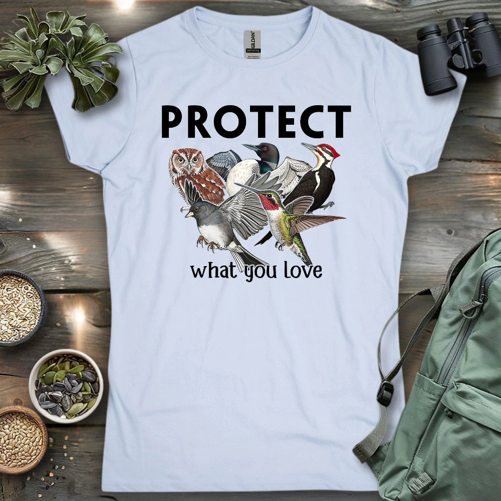 Protect The Birds Women's T-shirt