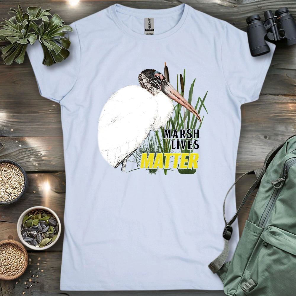 Protect Wood Stork Women's T-shirt