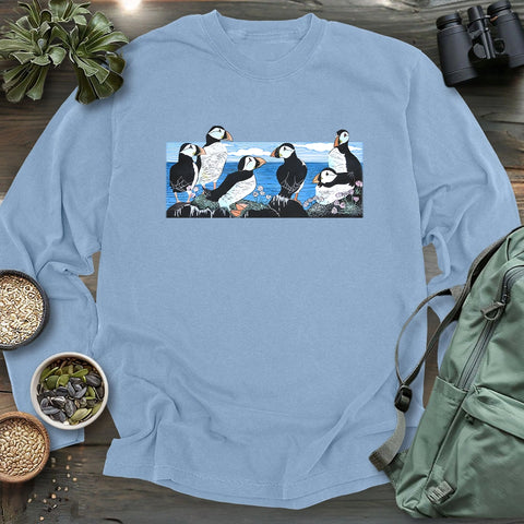 Puffin Circle Long Sleeve T-shirt