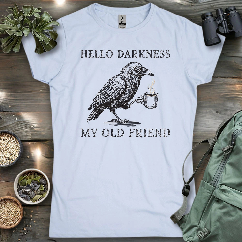 Raven Hello Darkness Women's T-shirt