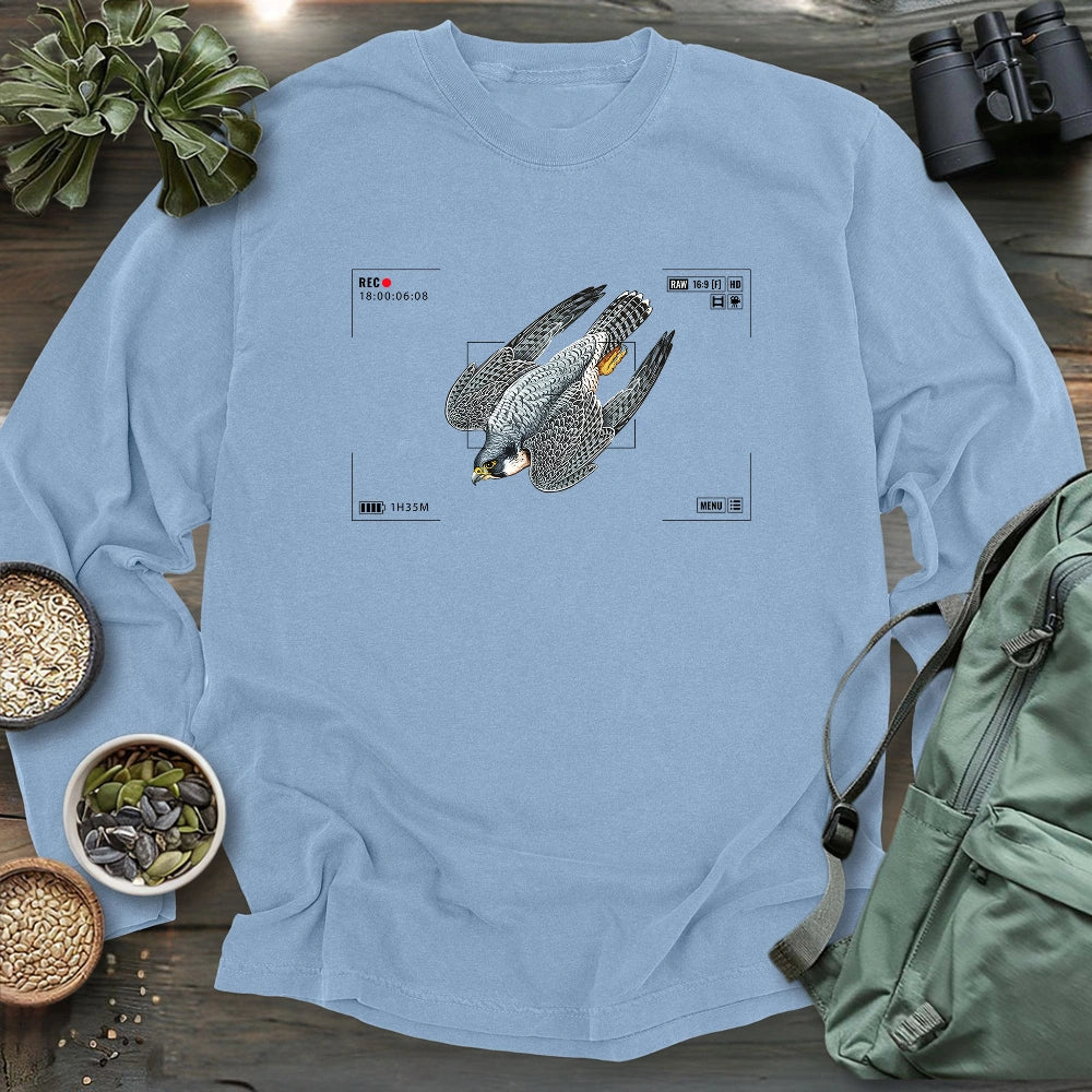 Skydiving Falcon Long Sleeve T-shirt