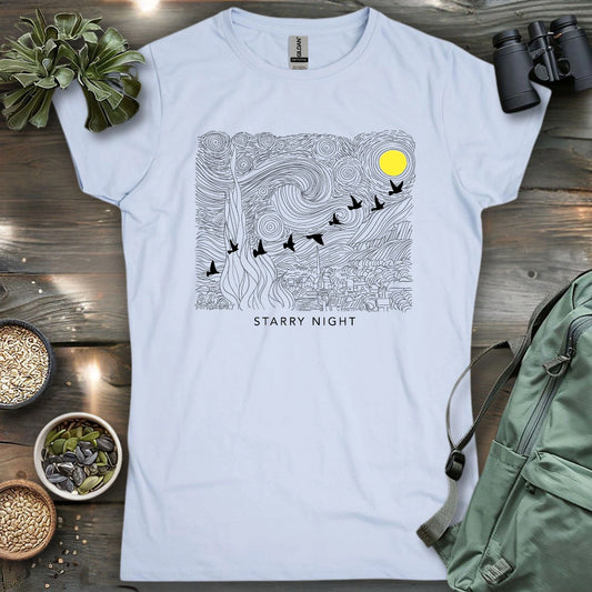Starry Night Migration Women's T-shirt