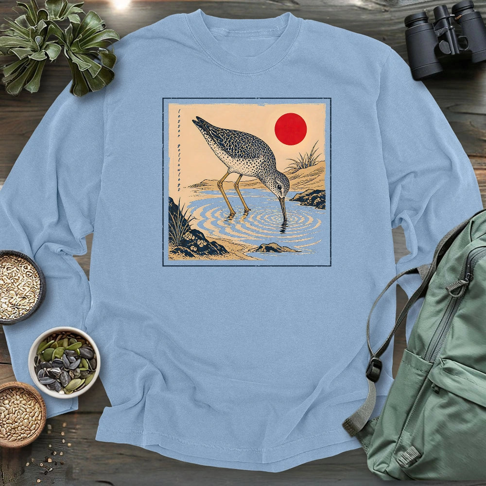 Stillness In Ripples Long Sleeve T-shirt