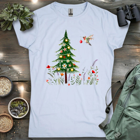 The Decorating Hummingbird Women's T-shirt