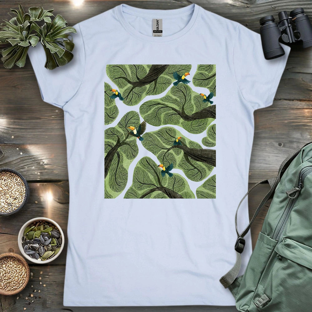 Toucan In Jungle Women's T-shirt