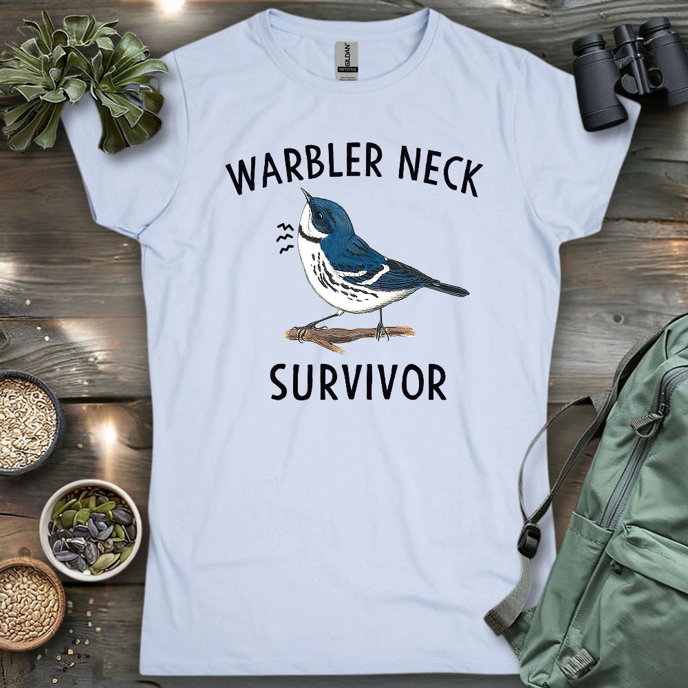 Warbler Neck Survivor Women's T-shirt