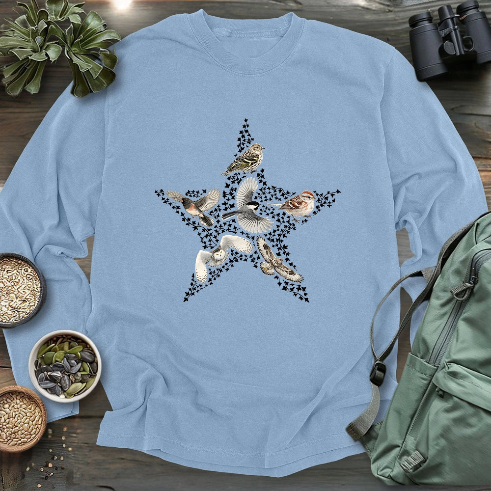 Winter Birds Long Sleeve T-shirt