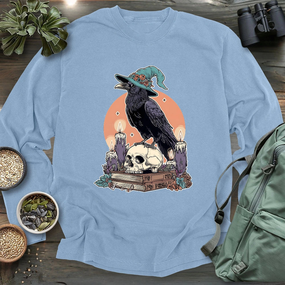 Witch’s Raven Long Sleeve T-shirt