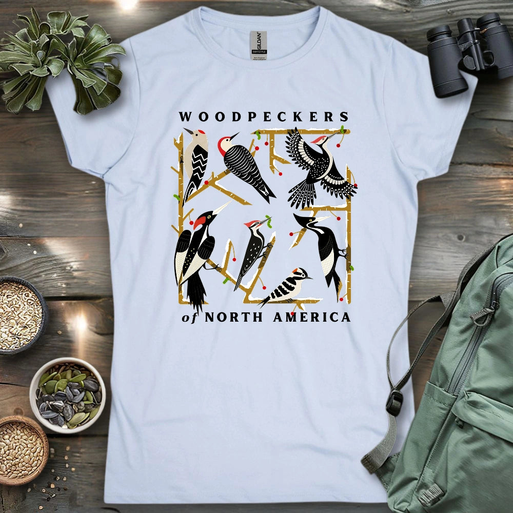 Woodpeckers Of North America Women's T-shirt
