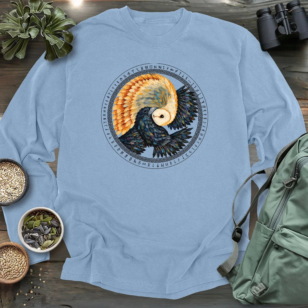 Yin Yang Dual Long Sleeve T-shirt