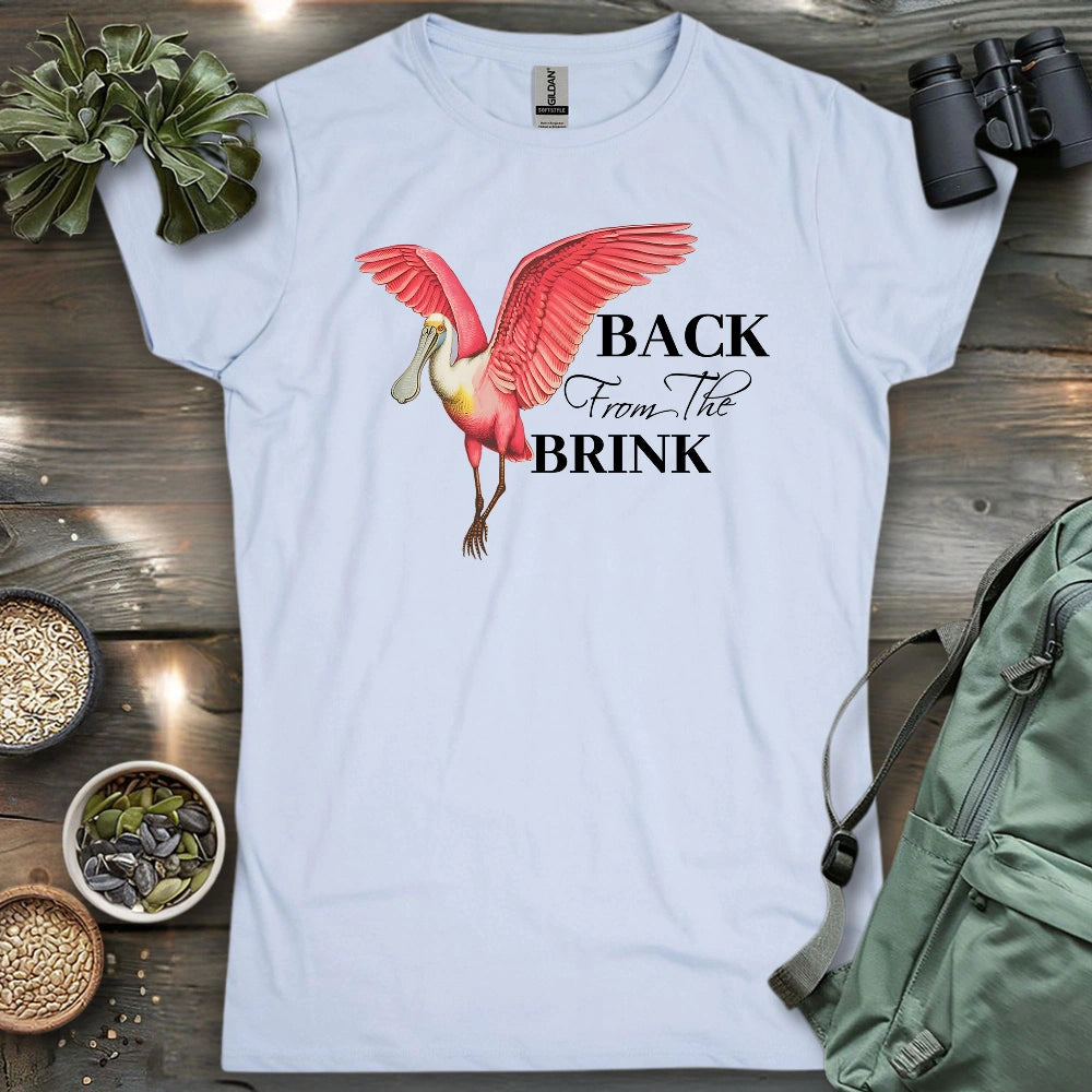 Spoonbill Back From The Brink Women's T-shirt