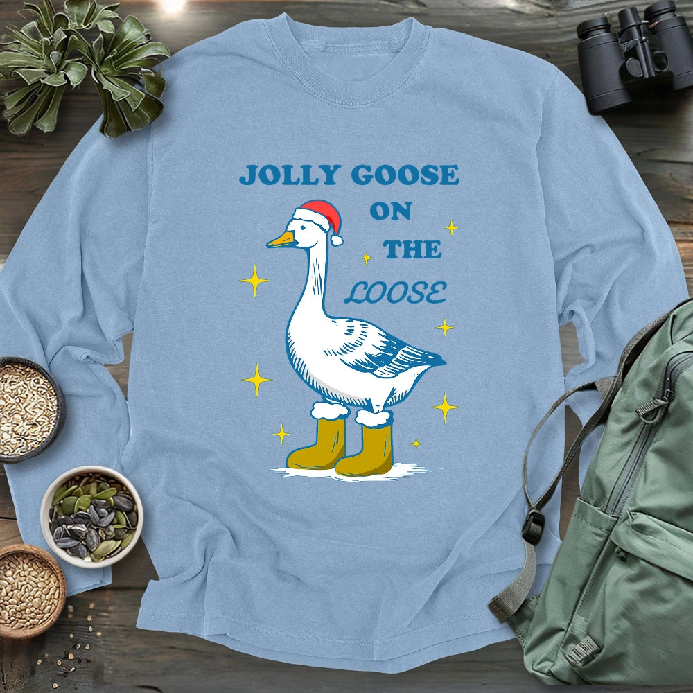 Silly Goose Christmas Long Sleeve T-shirt
