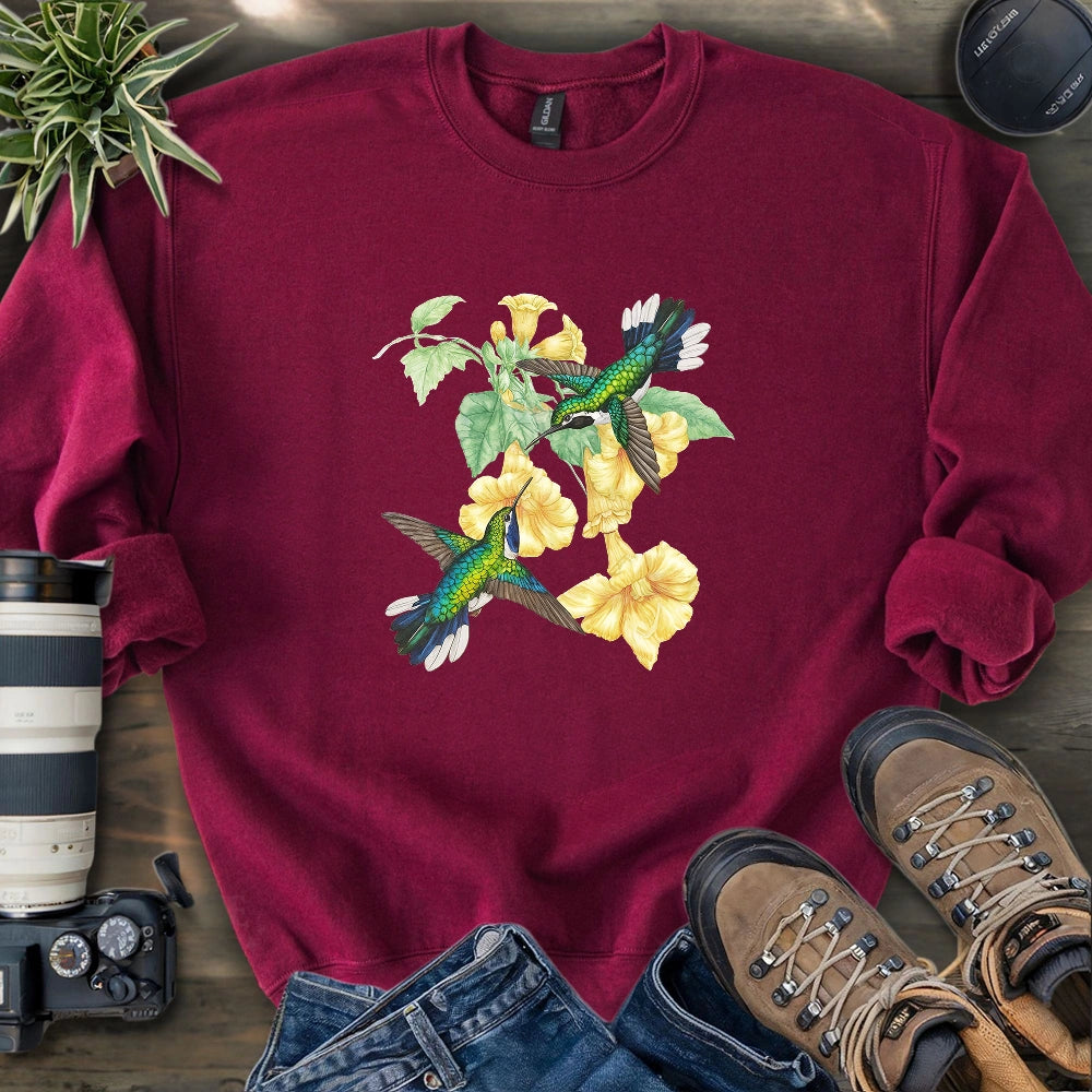 A Hummingbird Couple Sweatshirt