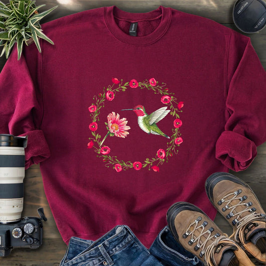 Anna Hummingbird Of California Sweatshirt