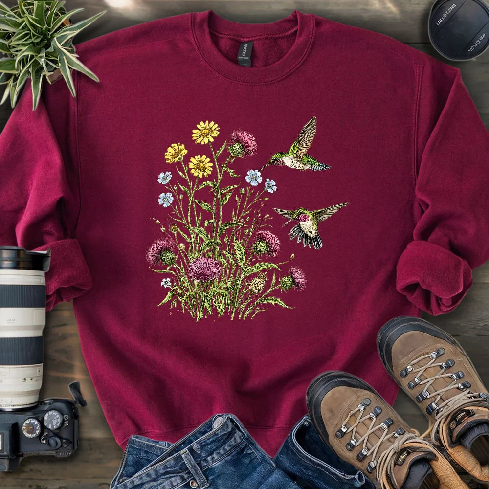 Attracted To Wildflowers Sweatshirt