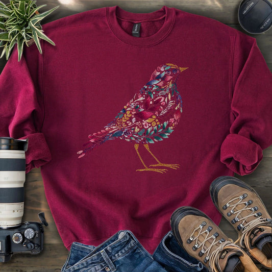 Bird Made By Leaves Sweatshirt