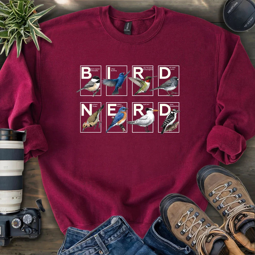 Bird Nerd Shirt Sweatshirt
