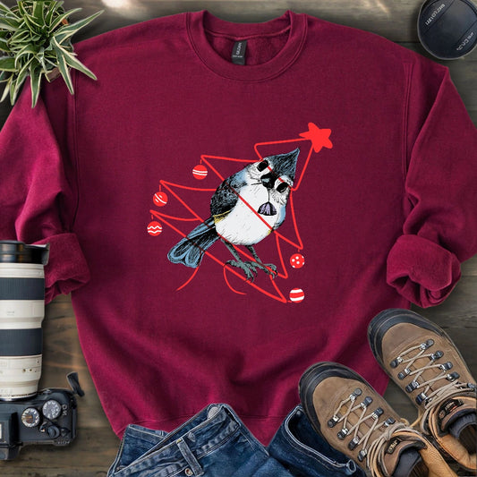 Bird Noel Tree Sweatshirt