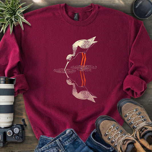 Black-necked Stilt Shadow Sweatshirt