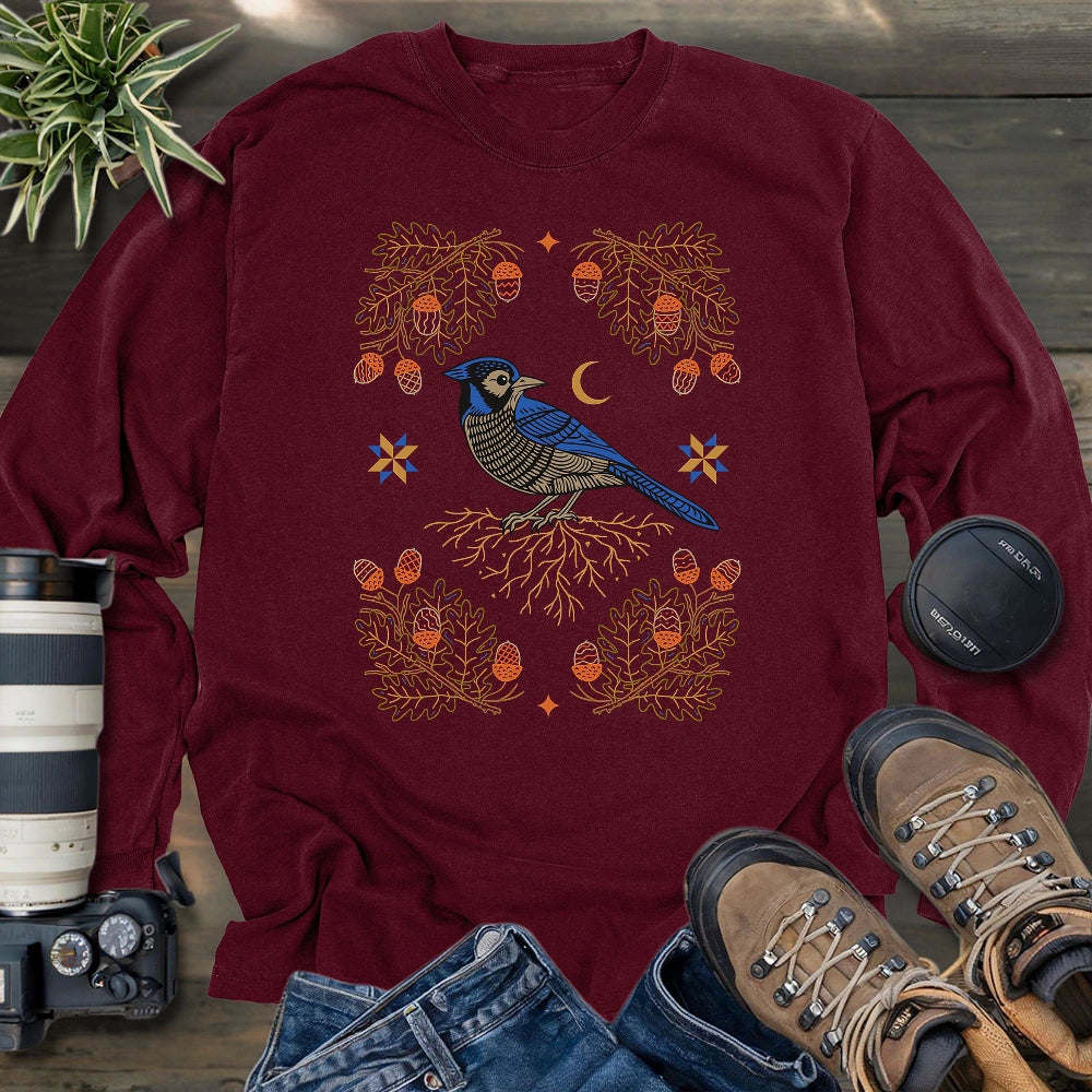 Blue Jay Chestnuts Long Sleeve T-shirt