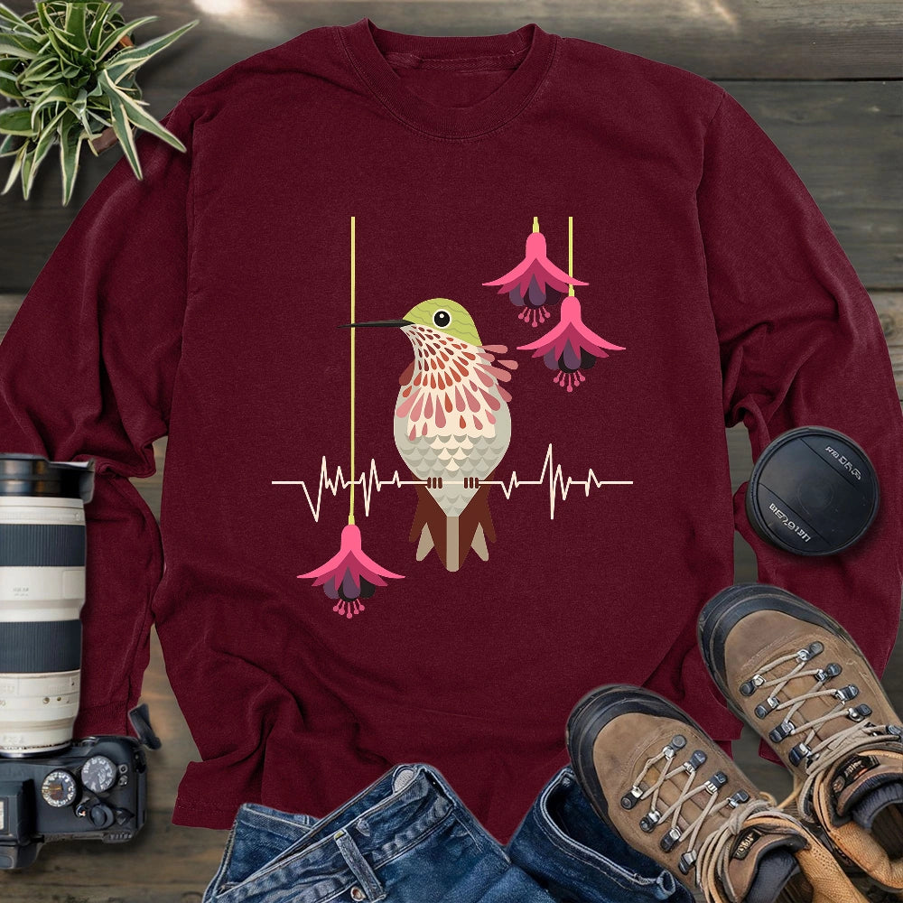 Calliope Hummingbird Long Sleeve T-shirt