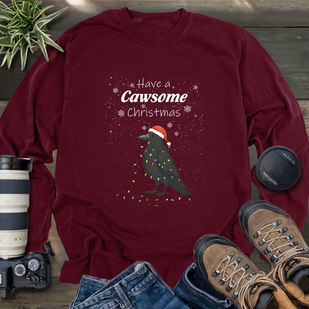 Cawsome Christmas Long Sleeve T-shirt