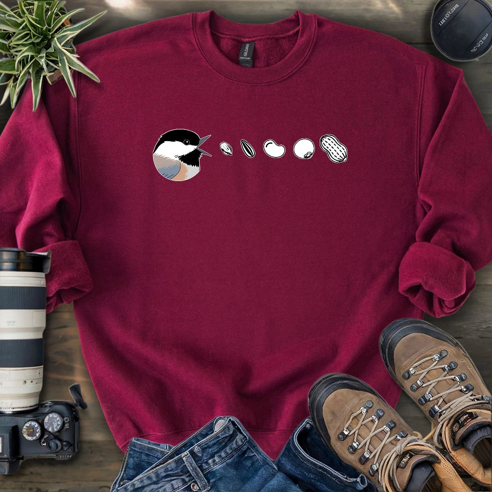 Chickadee Feast Sweatshirt