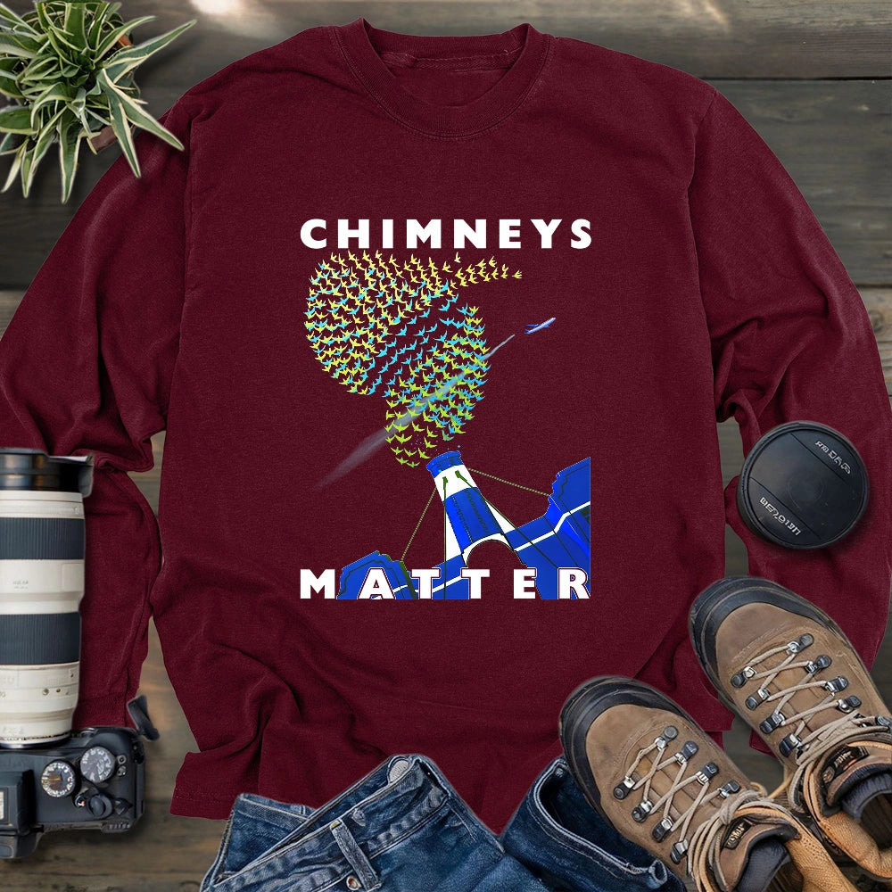 Chimneys Matter Long Sleeve T-shirt