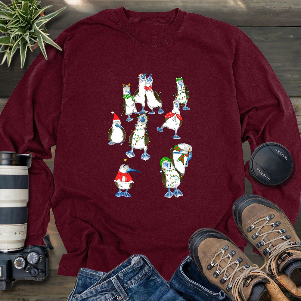 Christmas Boobies Long Sleeve T-shirt
