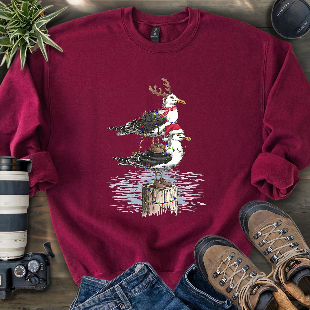 Christmas Seagulls Sweatshirt